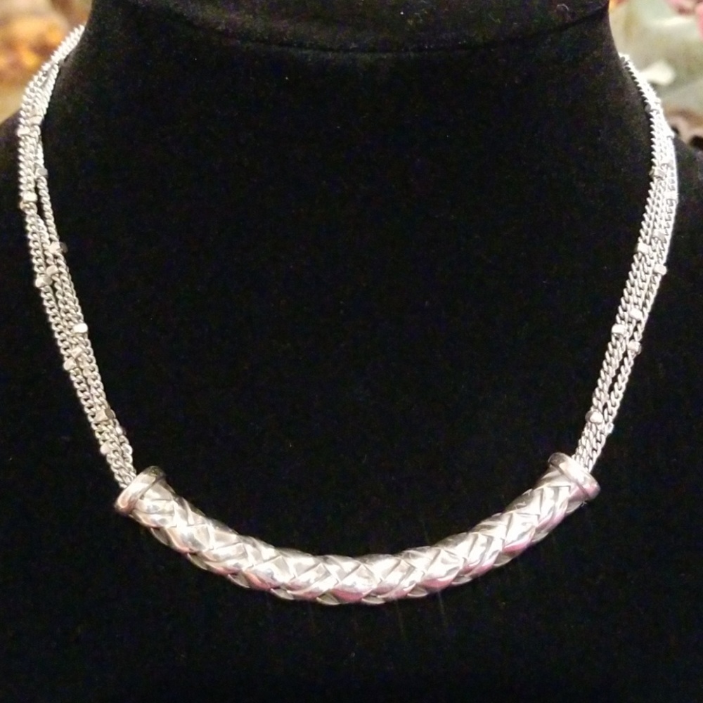 Gorgeous Brighton silver necklace